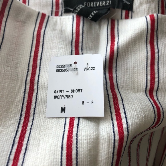 Linen-blend Red & Black Mini - Picture 2 of 3